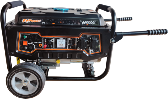 Генератор бензиновий ITC POWER 1 фаза (230В), 2,8кВт, (GG3300F)